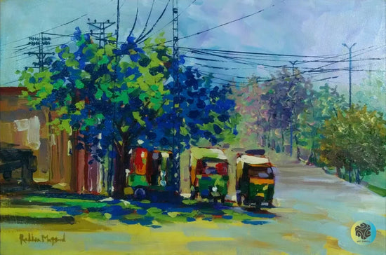 Rikshaws: Cityscape Of Lahore