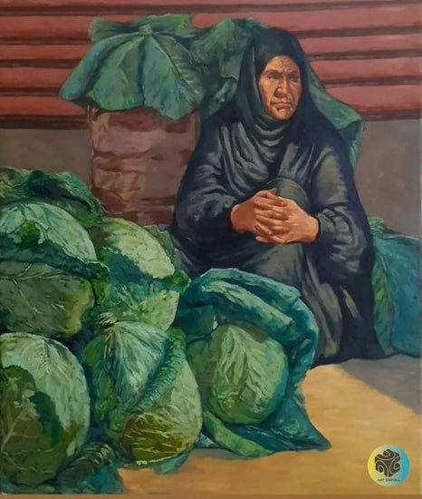 Women With Green Cabbages